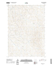 USGS US Topo 7.5-minute map for Double Tanks WY 2021