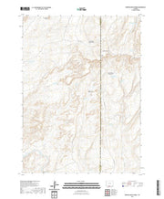 USGS US Topo 7.5-minute map for Dripping Rock Spring WY 2021