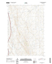 USGS US Topo 7.5-minute map for Dry Creek Reservoir WY 2021