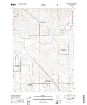 USGS US Topo 7.5-minute map for Dugout Creek South WY 2021