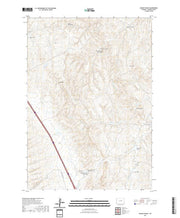 USGS US Topo 7.5-minute map for Dugout Ranch WY 2021