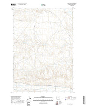 USGS US Topo 7.5-minute map for Dutch Nick Flat WY 2021