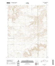 USGS US Topo 7.5-minute map for Eagles Nest WY 2021