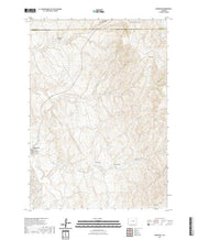 USGS US Topo 7.5-minute map for Edgerton WY 2021