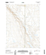 USGS US Topo 7.5-minute map for Eightmile Lake WY 2021