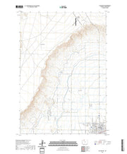 USGS US Topo 7.5-minute map for Elk Basin SE WY 2021