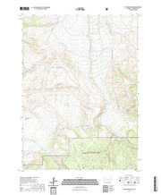 USGS US Topo 7.5-minute map for Elk Mountain SW WY 2021