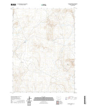 USGS US Topo 7.5-minute map for Elkhorn Springs WY 2021