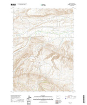 USGS US Topo 7.5-minute map for Embar WY 2021