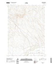 USGS US Topo 7.5-minute map for Emblem WY 2021