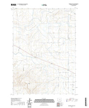 USGS US Topo 7.5-minute map for Emigrant Gap NE WY 2021