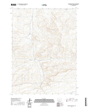 USGS US Topo 7.5-minute map for Erickson-Kent Ranch WY 2021