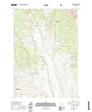 USGS US Topo 7.5-minute map for Esmond Park WY 2021