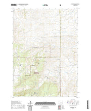 USGS US Topo 7.5-minute map for Esterbrook WY 2021