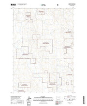 USGS US Topo 7.5-minute map for Fairview WY 2021