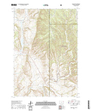 USGS US Topo 7.5-minute map for Fanny Peak WYSD 2021