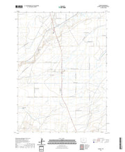 USGS US Topo 7.5-minute map for Farson WY 2021