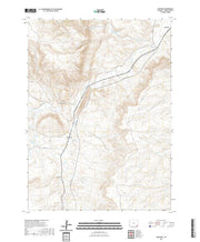 USGS US Topo 7.5-minute map for Farthing WY 2021