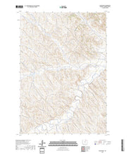 US Topo 7.5-minute map for Fawn Draw WY