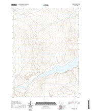 USGS US Topo 7.5-minute map for Ferris Lake WY 2021