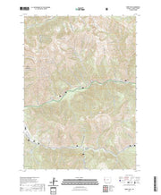 US Topo 7.5-minute map for Ferry Peak WY