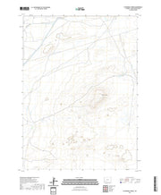 USGS US Topo 7.5-minute map for Fifteenmile Spring WY 2021