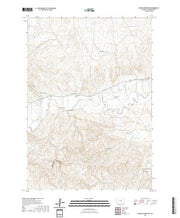 USGS US Topo 7.5-minute map for Figure 8 Reservoir WY 2021