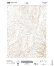US Topo 7.5-minute map for Fillmore Ranch WY