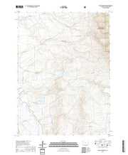 USGS US Topo 7.5-minute map for Finley Reservoir WY 2021