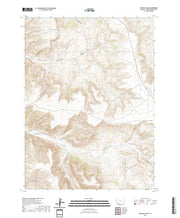 USGS US Topo 7.5-minute map for Firehole Basin WY 2021