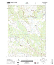 USGS US Topo 7.5-minute map for Fish Creek Park WY 2021