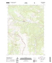 USGS US Topo 7.5-minute map for Fish Lake WY 2021