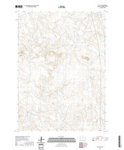 USGS US Topo 7.5-minute map for Flat Top WY 2021