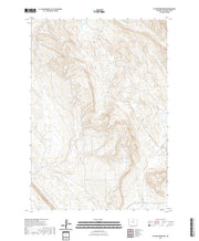 USGS US Topo 7.5-minute map for Flitner Reservoir WY 2021