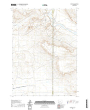 USGS US Topo 7.5-minute map for Fontenelle WY 2021