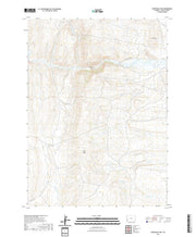 USGS US Topo 7.5-minute map for Fontenelle Gap WY 2021