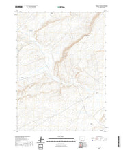 USGS US Topo 7.5-minute map for Fort La Clede WY 2021