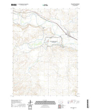 USGS US Topo 7.5-minute map for Fort Laramie WY 2021