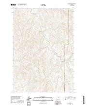 USGS US Topo 7.5-minute map for Fort Reno SE WY 2021