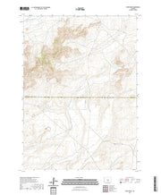 USGS US Topo 7.5-minute map for Fort Ridge WY 2021