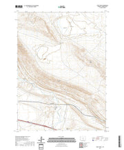 USGS US Topo 7.5-minute map for Fort Steele WY 2021