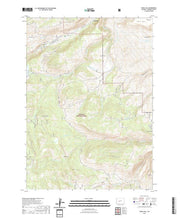 USGS US Topo 7.5-minute map for Fossil Hill WY 2021