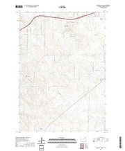 USGS US Topo 7.5-minute map for Four Bar J Ranch WY 2021