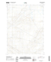 USGS US Topo 7.5-minute map for Fourmile Knoll WY 2021