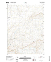 USGS US Topo 7.5-minute map for Fourmile Ridge WY 2021