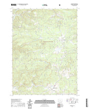 USGS US Topo 7.5-minute map for Foxpark WY 2021