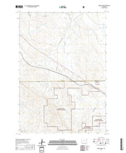 USGS US Topo 7.5-minute map for Freda Creek WY 2021