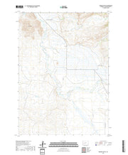 USGS US Topo 7.5-minute map for Fremont Butte WY 2021