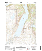 USGS US Topo 7.5-minute map for Fremont Lake South WY 2021