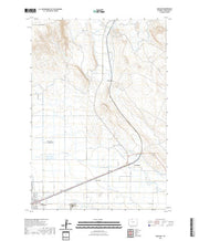 USGS US Topo 7.5-minute map for Garland WY 2021